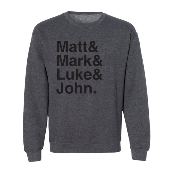 Matt & Mark & Luke & John Crewneck Sweatshirt