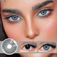 thumbnail image 1 of 1 Pair Colored Contact Lenses Natural Look Fast Delivery Brown Eye Lenses Gray Contact Green Eye Lenses Blue Lenses Tw-hy, 1 of 2