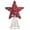 E, variant on Independence Day Glitter Star Tree Topper, Colorful Patriotic Ornament, 4th of July Decor for Holiday Tree Home Porch Indoor Memorial Day Celebration Decor