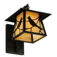thumbnail image 4 of Meyda 139439 8 in. Stillwater Song Bird Curved Arm Wall Sconce, Bai Craftsman, 4 of 4