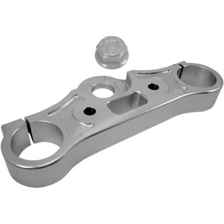 Dyna Triple Trees - Joker Machine Dyna Upper Triple Tree Clear Anodized 10-330S