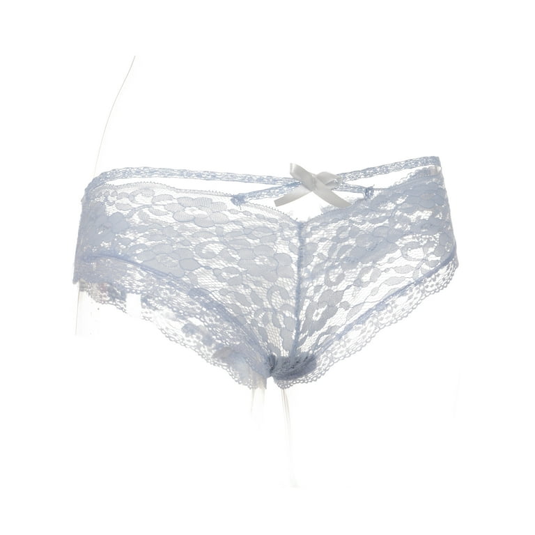 LisenraIn Women Lace Panties See Through Light Breathable Briefs Underwear  