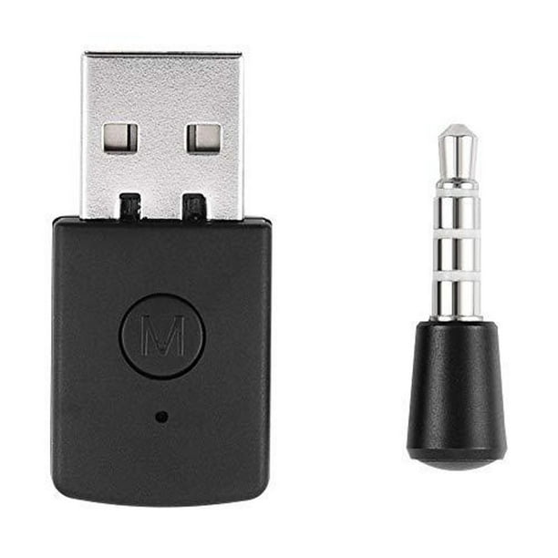 Adaptador USB 5.0 inalámbrico con audio de baja latencia para auriculares - Plug & Play Compatible con PlayStation 4/5