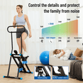 thumbnail image 4 of HXD-ERGO Stair Stepper, Upgrade 6-Level Resistance Stair Master with Adjustable Handlebar, Folding Stair Climber Workout Machine, 4 of 10