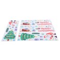 thumbnail image 1 of Durable Christmas Window Clings, Christmas Stickers, PVC Christmas Decorations, For Glass Doors Window, 1 of 8