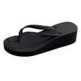 thumbnail image 3 of CAIXIA Platform Flip Flops Wedge Sandals for Women 2026 Dressy Comfortable Soft Toe Post Thong Sandals Lightweight Casual Summer Shoes, 3 of 8