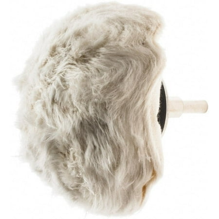 

Medium Density Mounted Cotton Muslin Polishing Bob 3-1/2 Diameter 1/4 Shank
