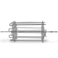 thumbnail image 1 of 1 Pce Machine à Brochettes en Acier Inoxydable pour Cage Grillée Barbecue Accessoires de Friteuse à Air Chaud, 1 of 5