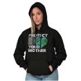thumbnail image 3 of Love Your Mother Earth Cute Go Green Hoodie Sweatshirt Women Men Brisco Brands X, 3 of 6
