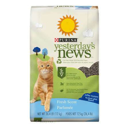 Purina Yesterday's News Fresh Scent Cat Litter, 26.5-lb