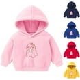 thumbnail image 3 of Toddler Girls Boys Cute Hoodies Long Sleeve Ear Hooded Sweatshirts Solid Color Comfortable Pullover Sweatshirt Yellow 120, 3 of 3
