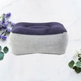 thumbnail image 3 of 2Set Inflatable Airplane Leg Rest Pillow for Deep Vein Thrombosis Prevention Dark Blue 14.6*11.8*7.9in, 3 of 9
