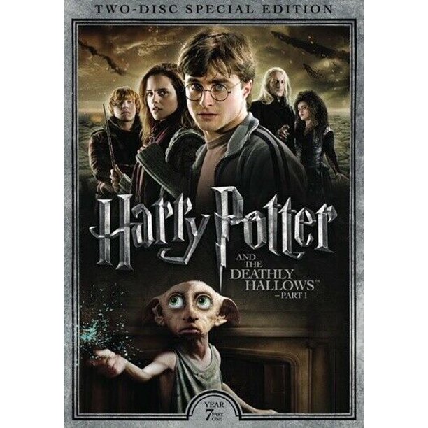 Warner Home Video D6227d Harry Potter The Deathly Hallows P1 Dvd 2 Disc Walmart Com Walmart Com