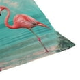 thumbnail image 7 of Ryvnso Flamingo Summer Tropical Palm Tree Throw Pillow Covers Couch Pillowcases Decor for Bed Sofa 16" x 16", 7 of 7