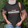 thumbnail image 3 of Hernandez Surname Name Family Team Hernandez Lifetime Member Tshirt, 3 of 6