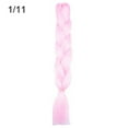 thumbnail image 2 of Xinyolin Women Jumbo Crochet Braiding Ombre Color Synthetic Kanekalon Hair Extensions, 2 of 8