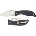 thumbnail image 2 of Spyderco Polestar Folding Knife 3.3" CTS BD1 Satin Plain Blade, Gray G10 Handles, Liner Lock - C220GPGY, 2 of 2