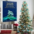 thumbnail image 7 of Oioii 2025 Sea Glass Advent Calendar - 24 Days of Unique Marine Life Treasures, DIY Beach Ocean Themed Christmas Countdown Calendar for Collectors, x-Dark Blue, 7 of 7