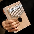 thumbnail image 2 of Gymnture 10-Key Thumb Piano Kalimba Portable Wood DIY for Kids Beginners, 2 of 10