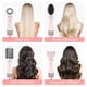 thumbnail image 2 of IG INGLAM Juego de cepillos para secador de pelo 4 en 1, secador de pelo desmontable de iones negativos, moldeador voluminizador con 2 cabezales de cepillo, rosa, 2 of 5