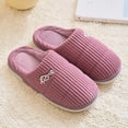 thumbnail image 2 of Vedolay Slippers for Women Winter Slip Comfort Outdoor/Indoor House Slippers Purple,38-39, 2 of 5