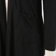thumbnail image 5 of HCYSFG Womens Solid Color Cardigan Open Front Long Sleeve Longline With Pockets Lightweight Sweater Casual Fall Layering Cover Up, 5 of 6