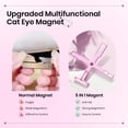 thumbnail image 4 of Herramienta magnética de uñas 5 en 1 rosa para esmalte de uñas de Gel estilo ojo de gato, palo magnético multifunción para uñas, magnetismo fuerte para tira 9D, 4 of 5