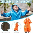 thumbnail image 2 of Odeerbi Rain Coats Kids Rain Jacket Waterproof Hooded Jacket Wind Girls Boys Mask XL, 2 of 9