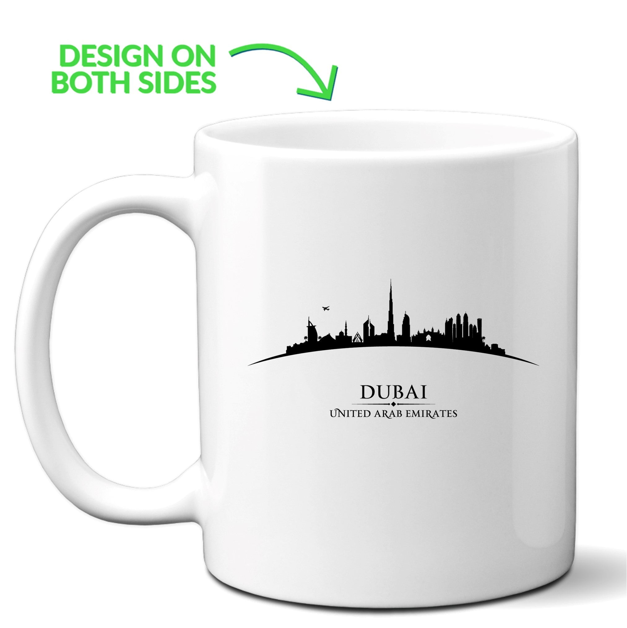 Buy Dubai UAE Cityscape Downtown Skyline Coffee Mug Online at Lowest