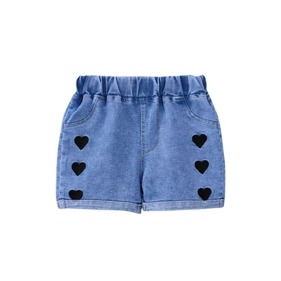 Bxsruta Toddler Girl Shorts, Fashion Girls' Jeans Short Pants Children's Jeans Short Pants Casual Outerwear Pants
