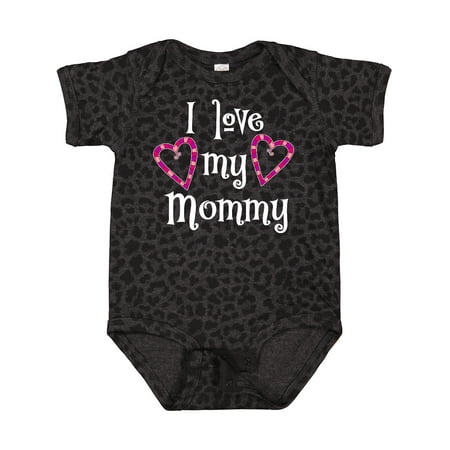 

Inktastic I Love My Mommy- Hearts Gift Baby Boy or Baby Girl Bodysuit