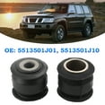 thumbnail image 2 of Sway Bar Rod Bush Rubber Chassis End Kit Pair for Nissan Patrol GQ Y60, GU Y61, 2 of 9
