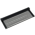 thumbnail image 2 of Kraus KRM-11BL Multipurpose Over Sink Roll-Up Dish Drying Rack - Matte Black, 2 of 2