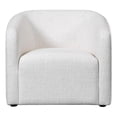 thumbnail image 3 of Creative Images International ELISSIDY Fabric Club Armchair in Off White, 3 of 7