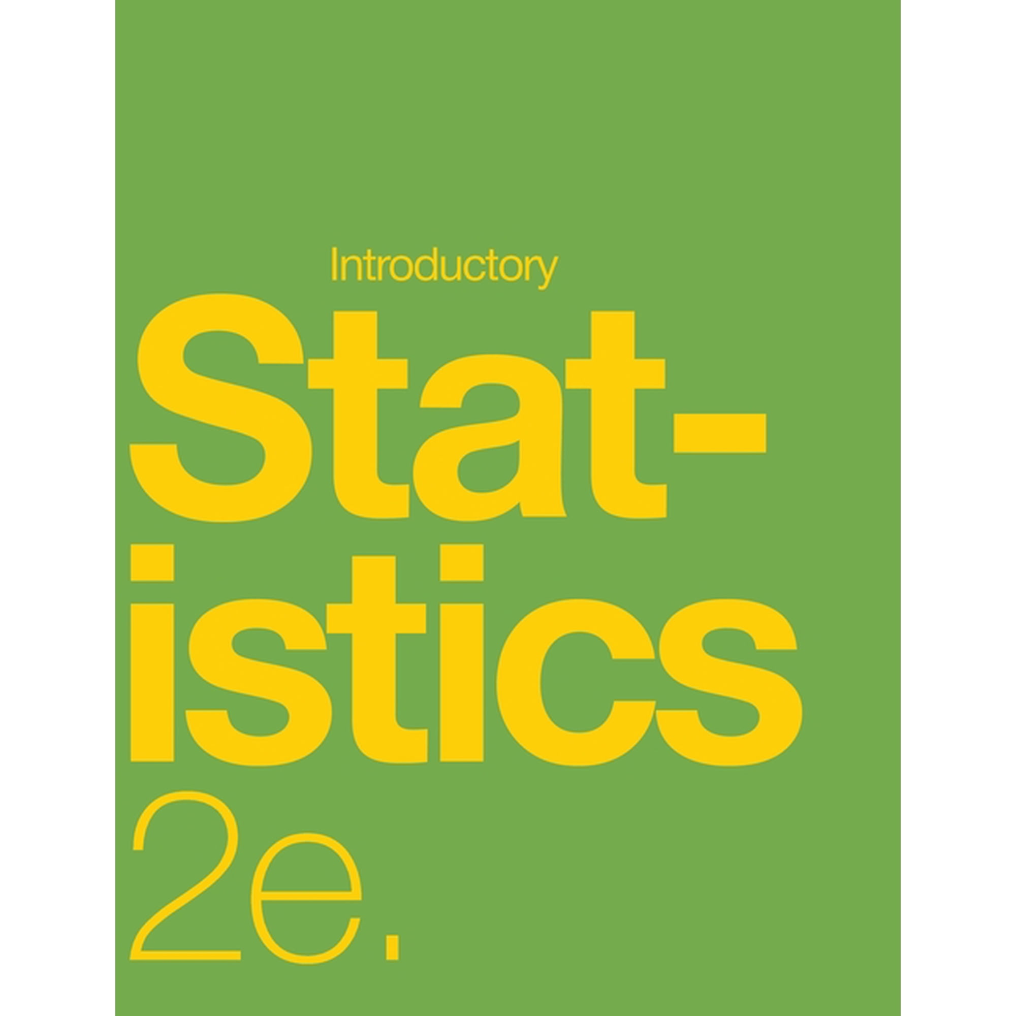 Introductory Statistics 2e (paperback, b&w), (Paperback)
