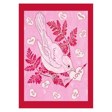 Love Birds Garden Flag - Toland Home Garden Love Bird Flag