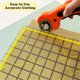 thumbnail image 4 of 5 Pieces Acrylic Quilting Rulers,Square Sewing Rulers Fabric Cutting Ruler Quilting Templates Clear-In stock, 4 of 5