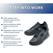 Shoes For Crews Evolution II, Men's Slip Resistant Work Shoes, Water Resistant, Black