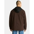 thumbnail image 3 of Brahma Men's and Big Men's Hooded Shirt Jacket, Midweight, Sizes S-3XL, 3 of 5