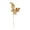 TYPE11, variant on Efavormart 4 Pack Metallic Gold Artificial Monstera Leaves Bushes, Tropical Palm Leaf Bunches Vase Fillers - 14"