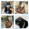 thumbnail image 5 of Hxusin Tote Bags And Slouh Bag,Leahter Shoulder Bag for Women,Leather Hobo Bags,Womens Slouch Bag Purses, 5 of 7