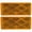 2x Amber, variant on 3-1/8" Rectangular Stick On Reflector - Trailers, Trucks, 2x Amber