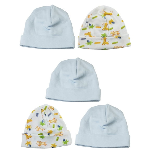 Bambini Boys Baby Caps (Pack of 5)