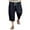 Black, variant on Men LYXSSBYX Cargo Pants for Men Men's Casual Slim Sports Pants Calf-Length Linen Trousers Baggy Harem Pants