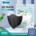thumbnail image 1 of Mascarilla KN95 Negra, Alta Protección Respiratoria BFE, Cómoda con Elásticos Suaves y Resistentes 30 Piezas XianweiShao 1327534408423, 1 of 1