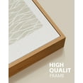 thumbnail image 3 of SHENIFY Boho Abstract Wall Art Mid-Century Tan Geometric Landscape Abstract Shapes Cozy Neutral Modern Minimalist Painting Decorative Artwork 11x14in3pcs Natural Framed, 3 of 5