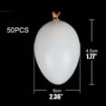 thumbnail image 5 of 50 Decorative Eggs 6 cm Plastic Eggs Decorating Home Decoration, 5 of 5