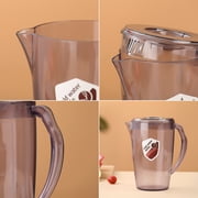 ReaNea 1800ml Plastic Water Pitcher with Lid (Smoke Gray)