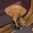 thumbnail image 5 of Homestock City Chic 3-Pc Spinner Tsa Combination Lock Luggage Set - Burgundy - Lightweight Abs, 3-Digit Tsa Lock, Spinner Wheels, Dual Interior Compartments, Compression Straps, 5 of 5