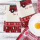 thumbnail image 4 of Farfi toalla de cocina fuerte absorción de agua lavar los platos decorativo Feliz Navidad lindo muñeco de nieve camión paño de cocina para el hogar, 4 of 5